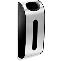 simplehuman DISP.Pared Bolsa 16-6x9-2x39-5- Acero Inoxidable Cepillado- W 17.4 cm x H 41.0 cm x D 10.0 cm